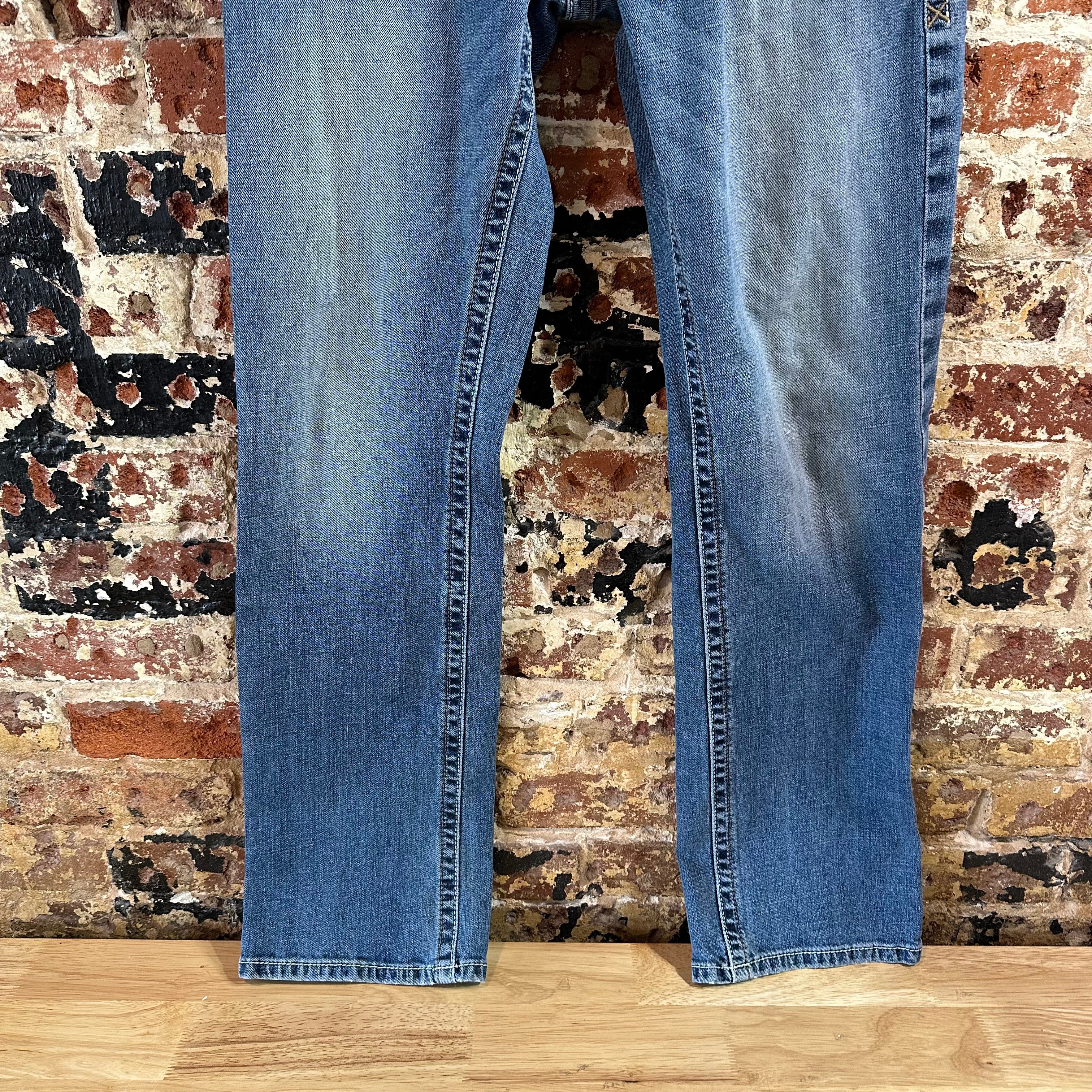 Ariat M5 Slim Straight Blue Jeans Men's 32x34 Western Cowboy