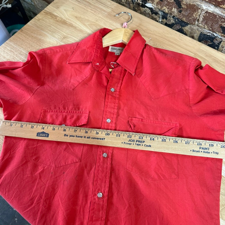 VTG Sheplers Mens Small Western Shirt
