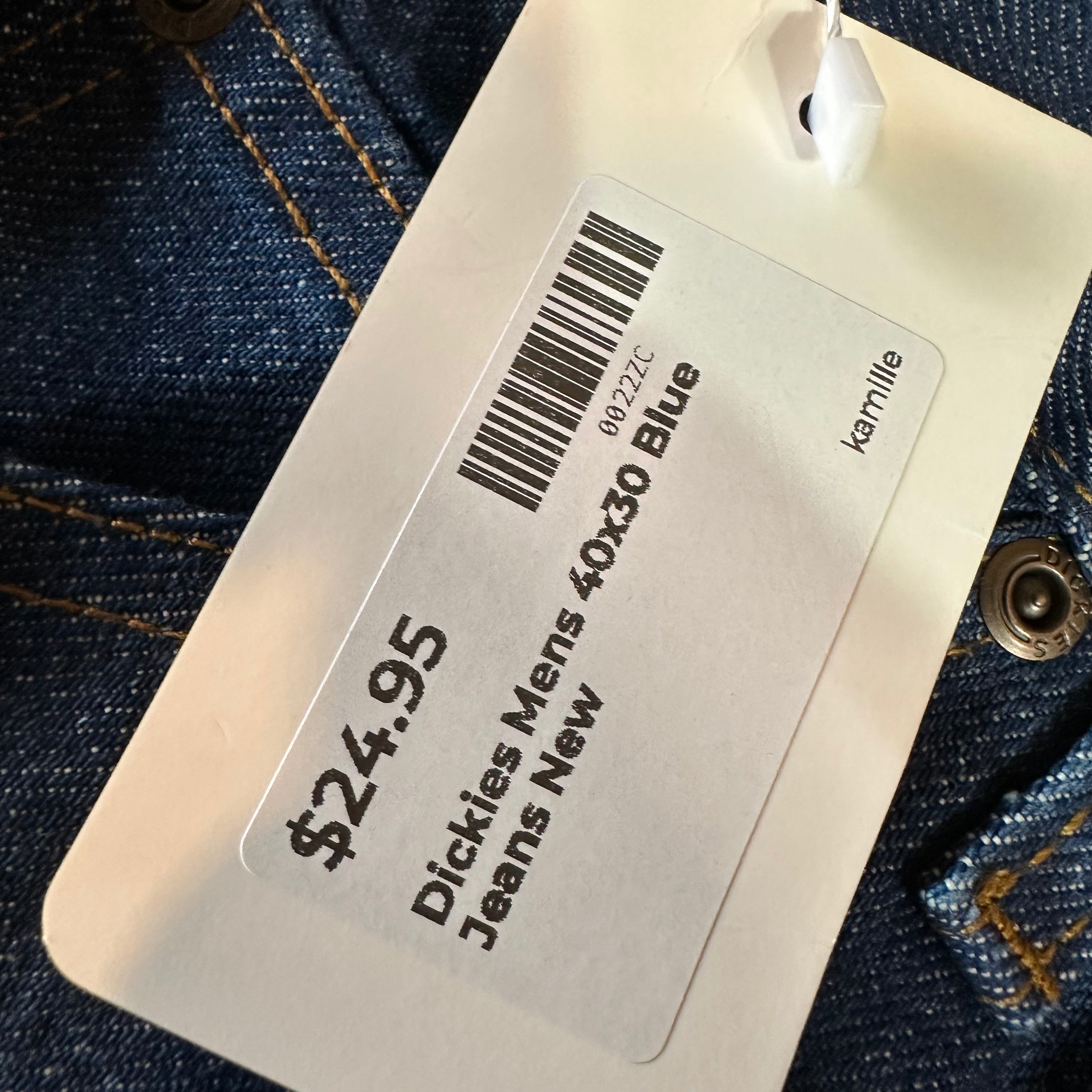 Dickies Mens Jeans Size 40x30 NEW