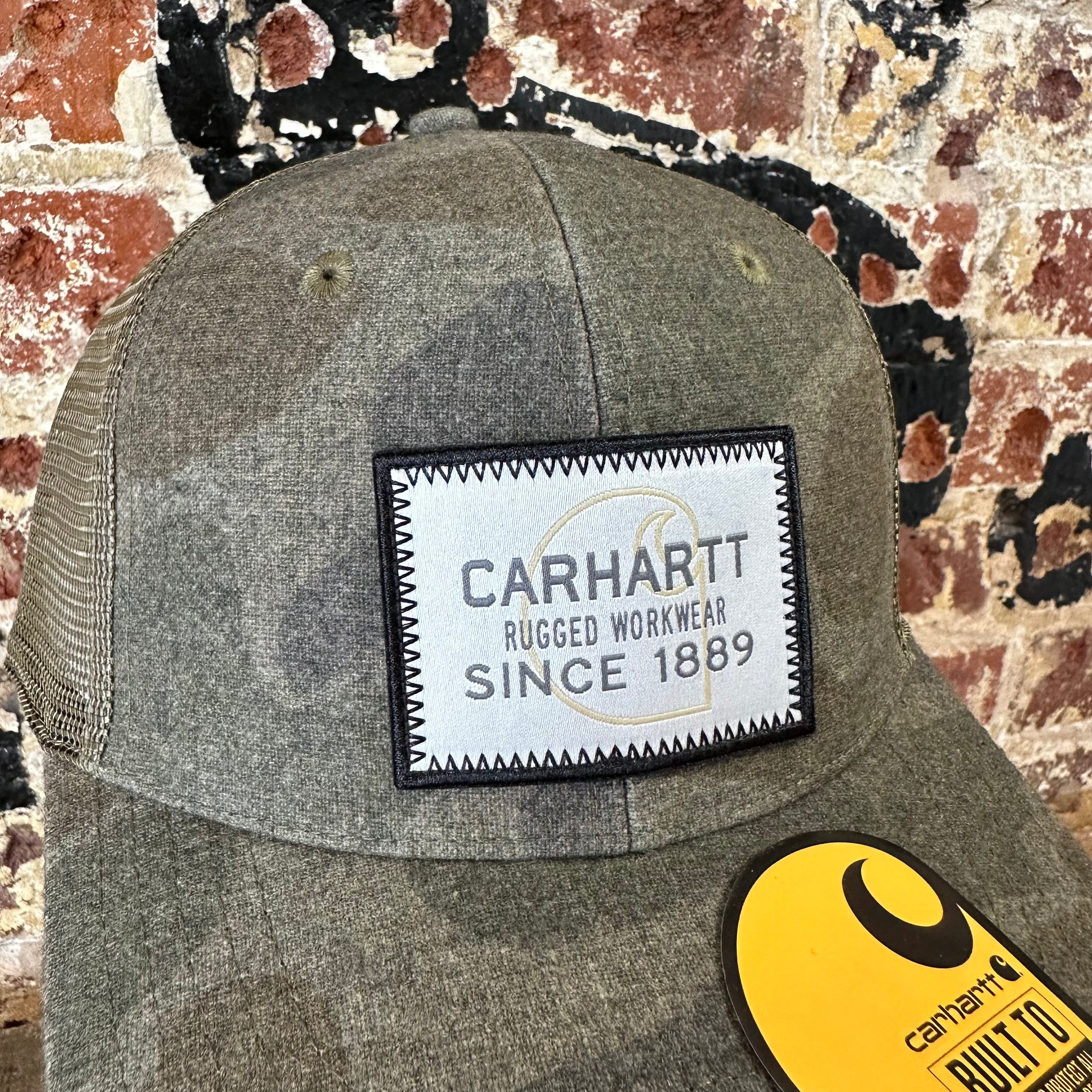 Carhartt Green Camo Hat NEW