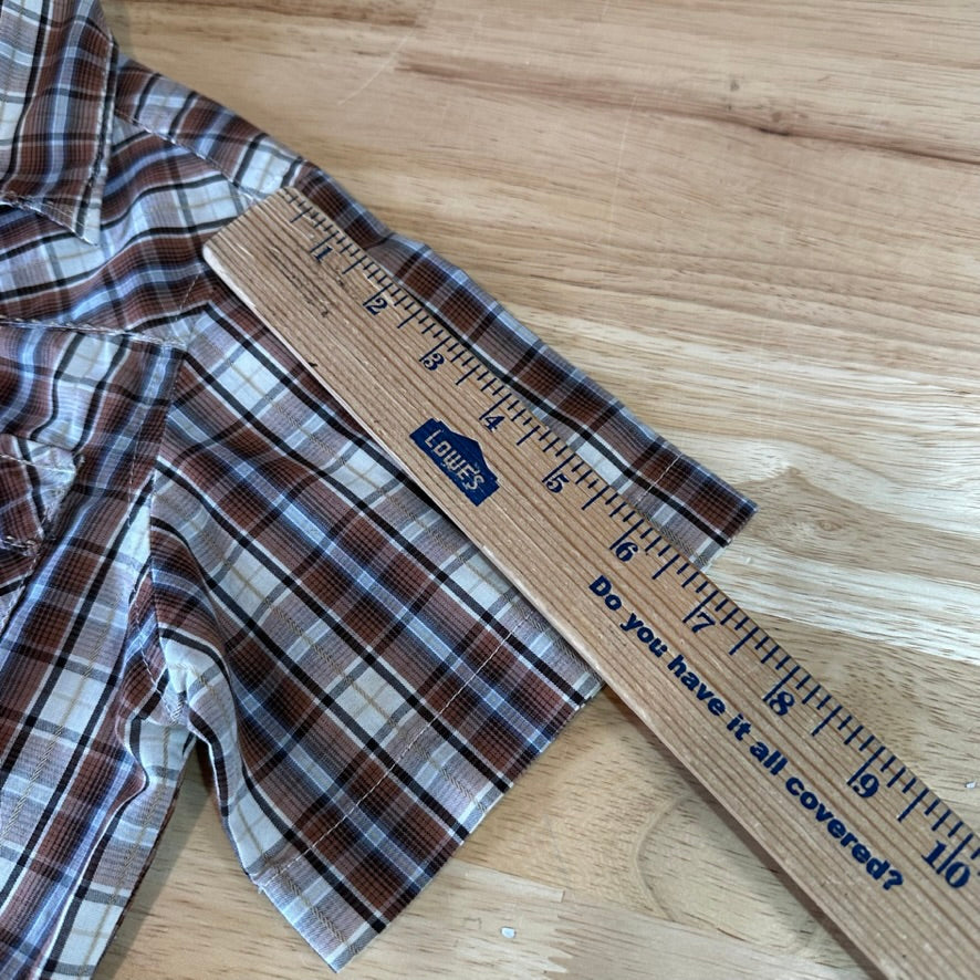 Wrangler S/S Western Shirt Boys Medium