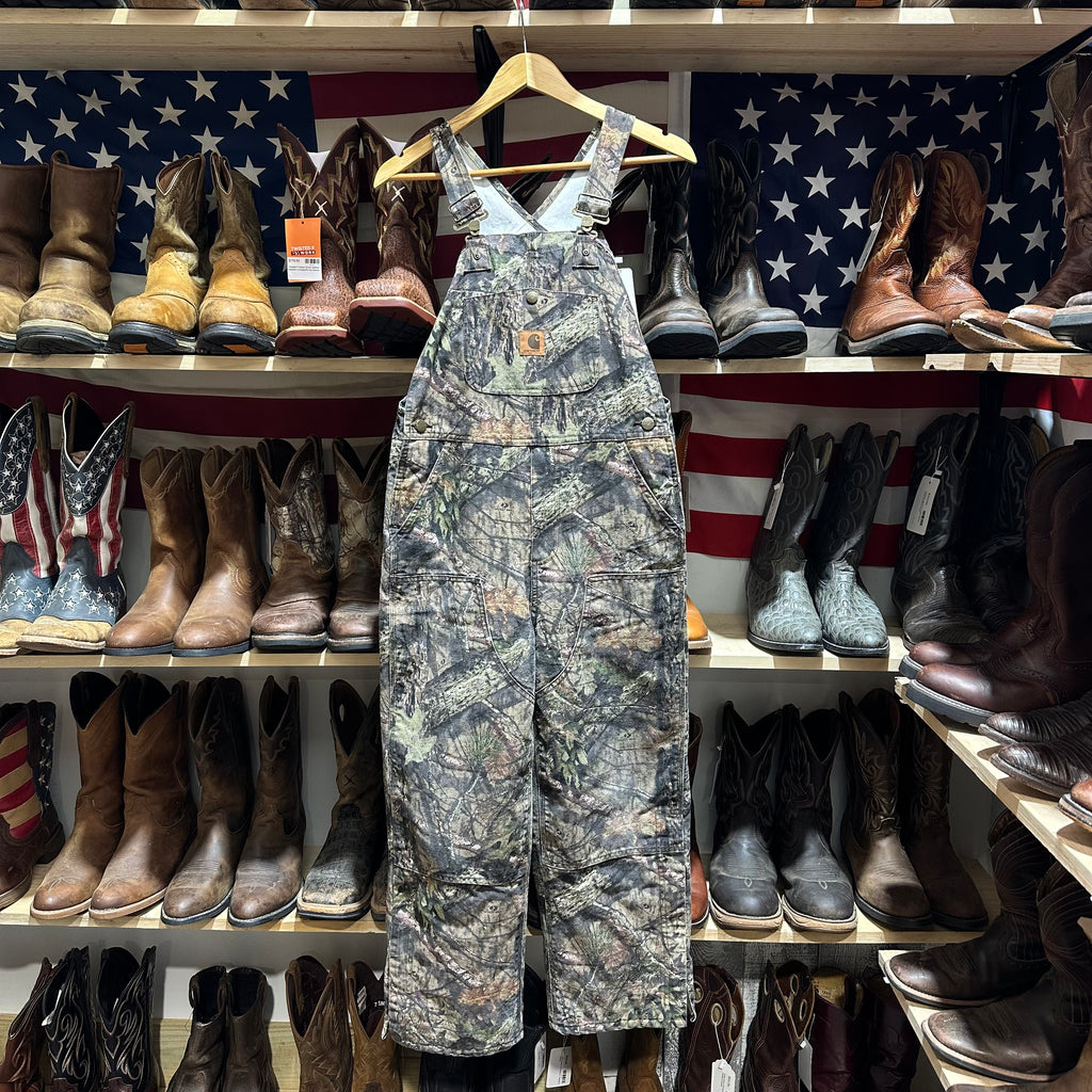 Carhartt Camo Insulated Bibs Boys 10