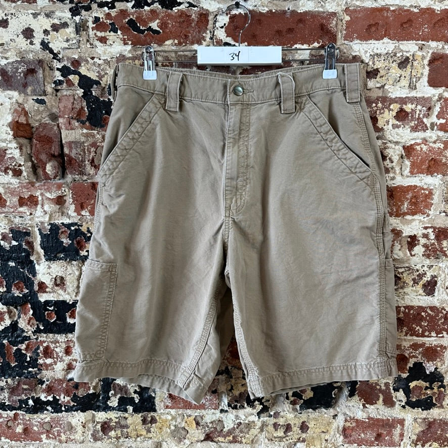 Carhartt B147 Mens 34 Tan Shorts