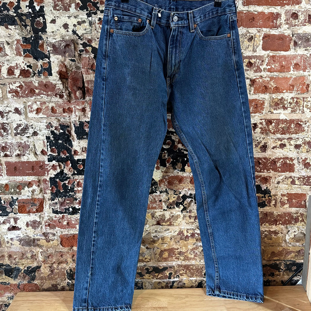 Levi's 505 Mens 33x32 Blue Jeans