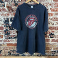 VTG Rolling Stones Men's 2XL S/S Black T-Shirt 2004