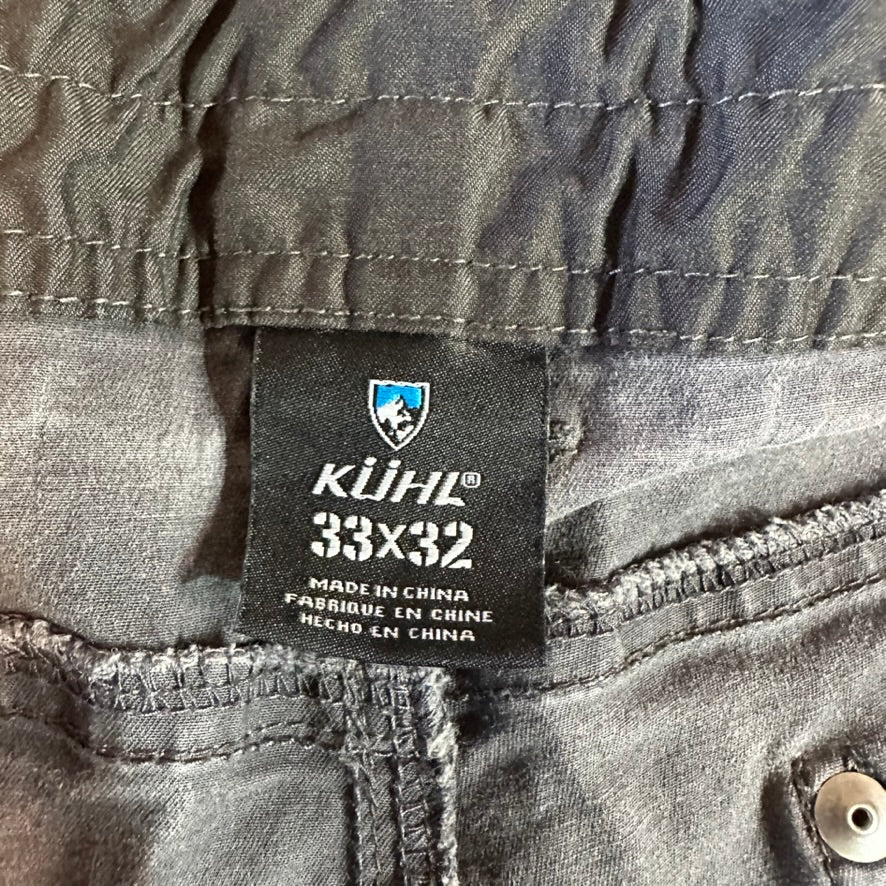 Kuhl Generatr Mens 33x32 Gray Pants