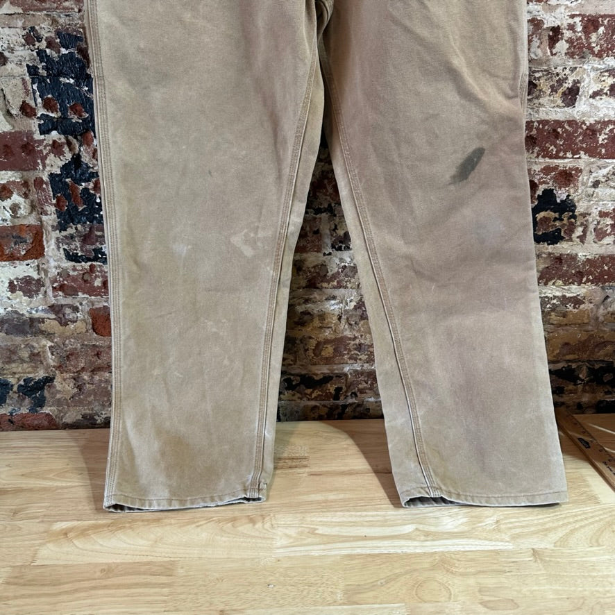 Carhartt B11 BRN Mens 36x32 Pants