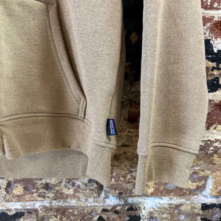 Patagonia Womens Medium Brown Hoodie