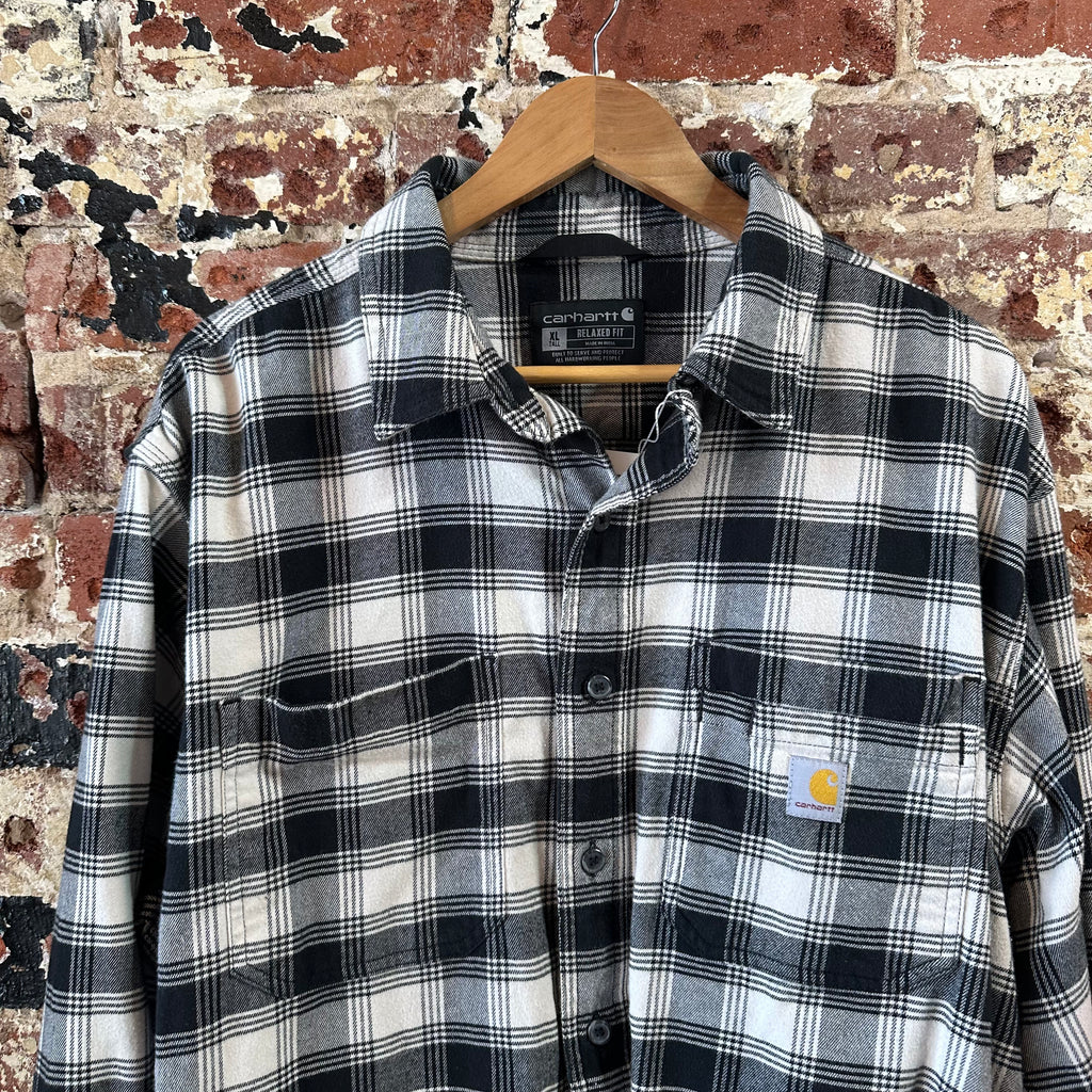 Carhartt Black Flannel Men’s XL Tall