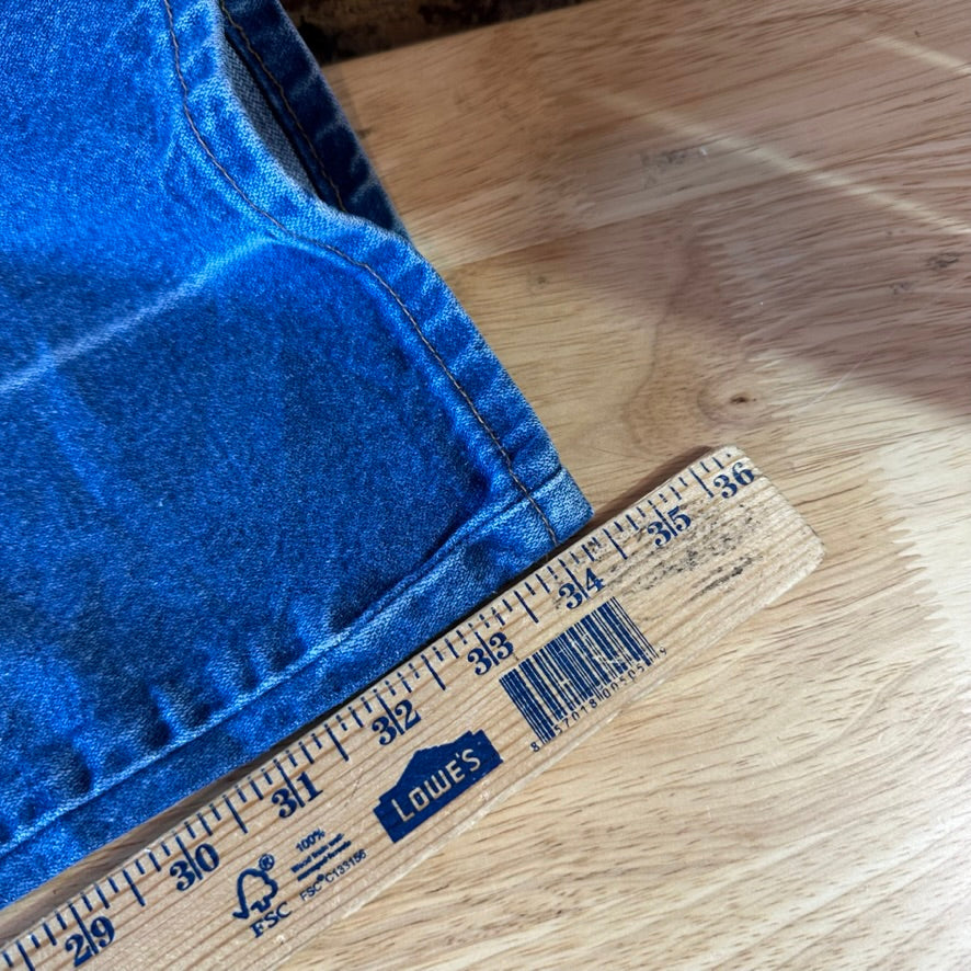 Wrangler Mens 33x36 Blue Jeans