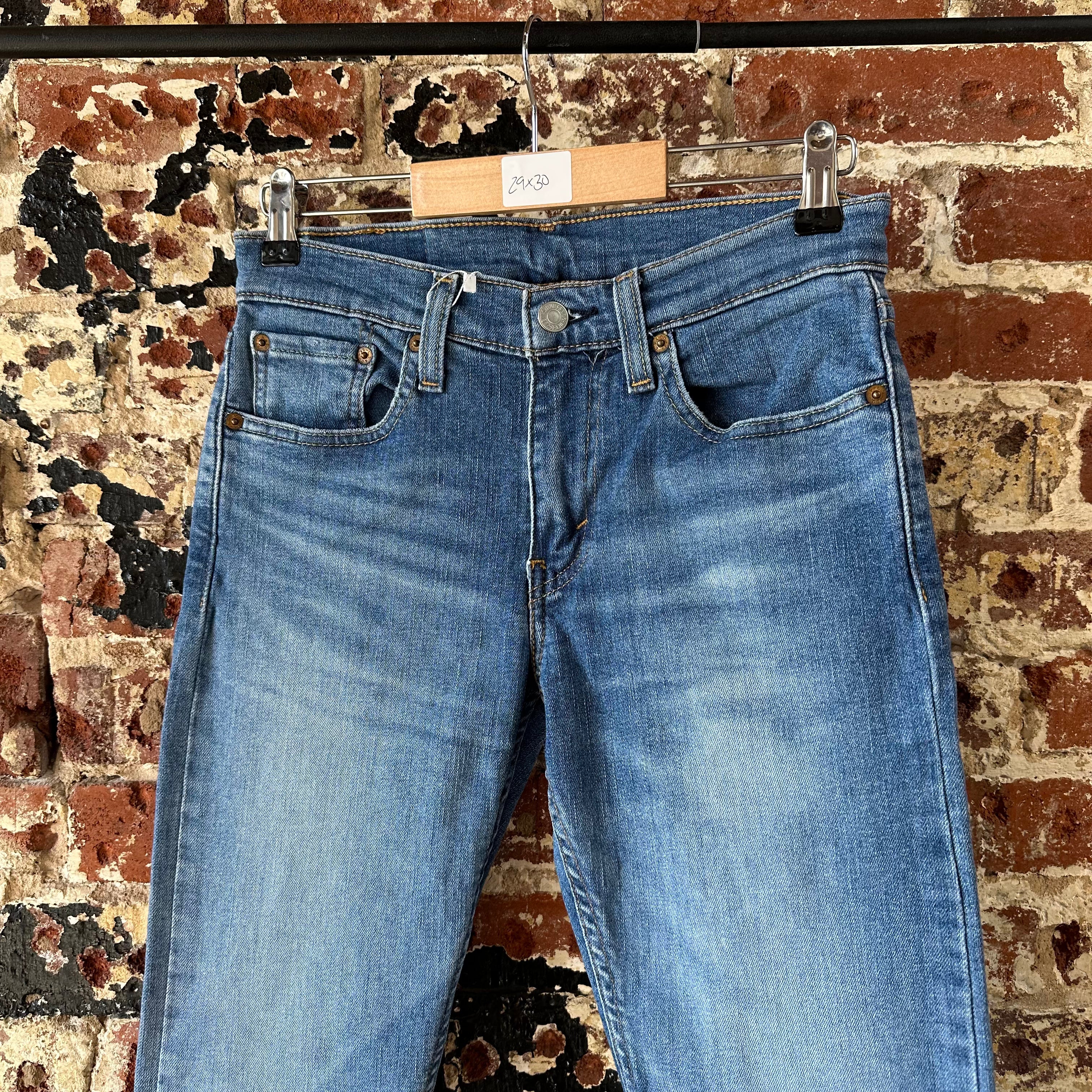 Levi's Skinny Taper Mens 29x30 Blue Jeans