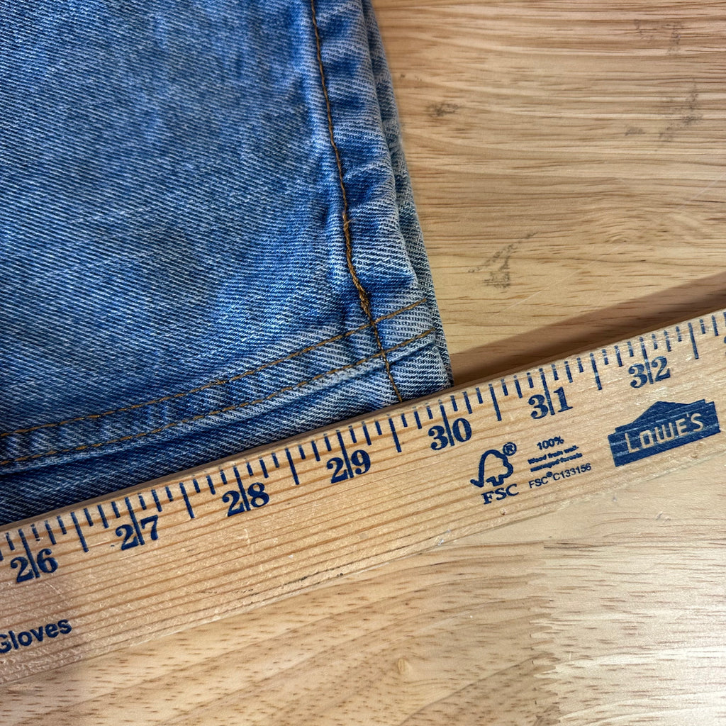Levi's 550 Jeans Mens 34x30 Blue Cotton Denim Medium wash Relaxed Fit