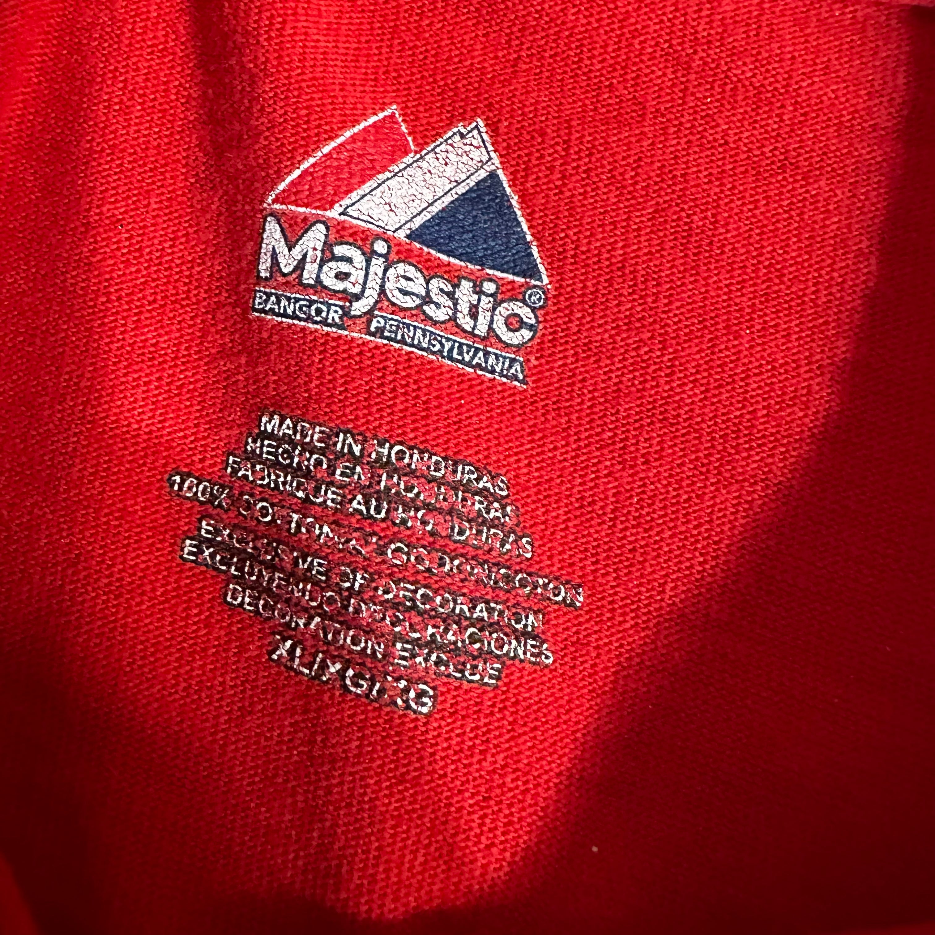 Majestic Cardinals Mens XL S/S T-Shirt