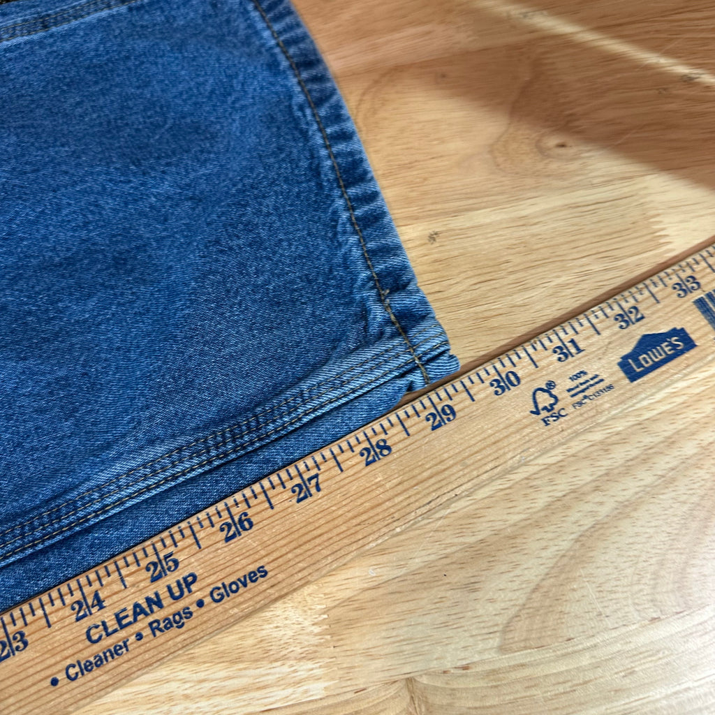 Carhartt Mens 38x30 Blue Jeans