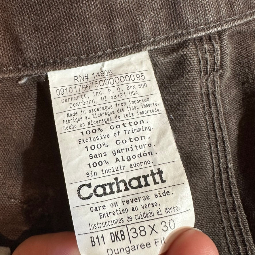 Carhartt B11 DKB Mens 38x30 Pants