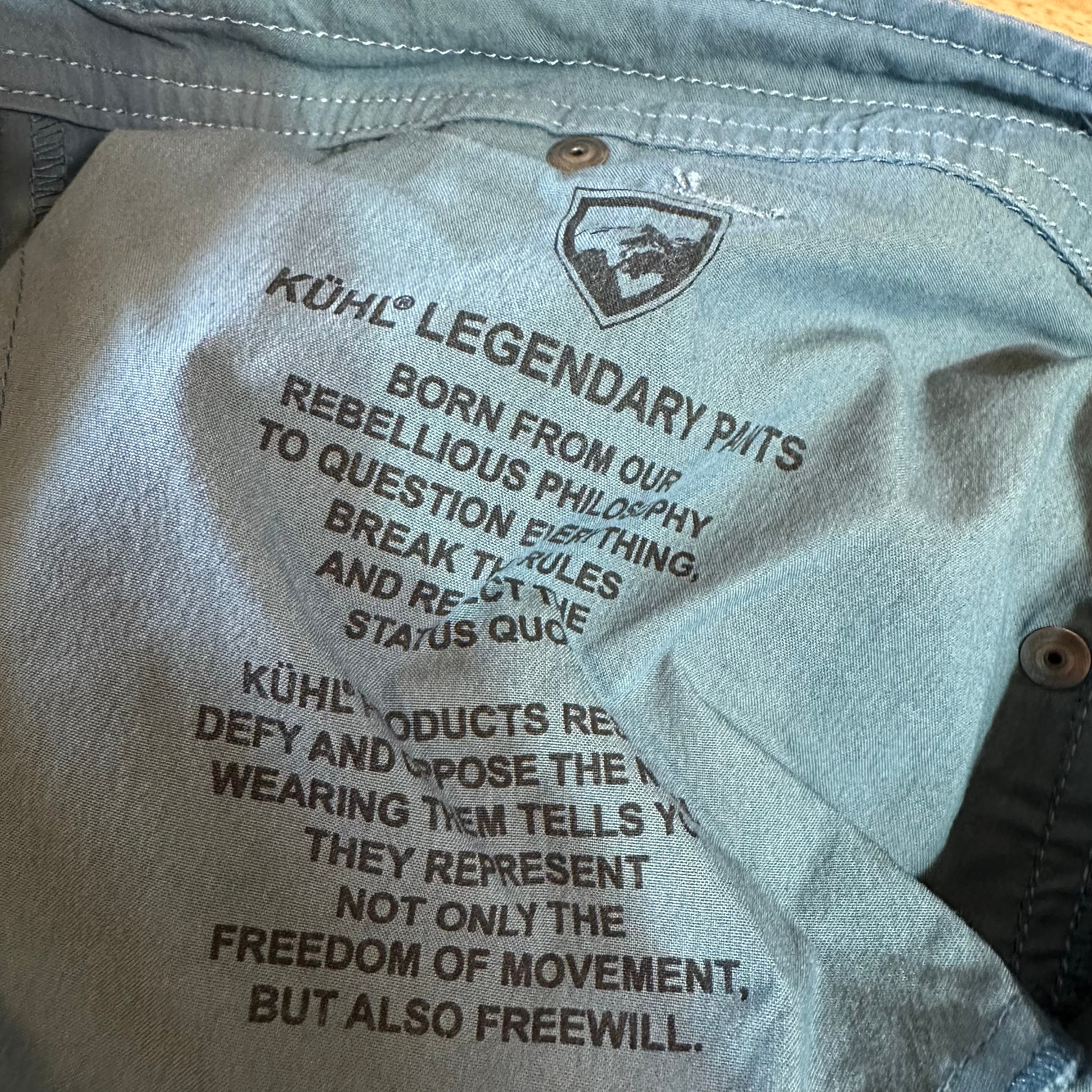 Kuhl Womens 12 Blue Legendary Pants
