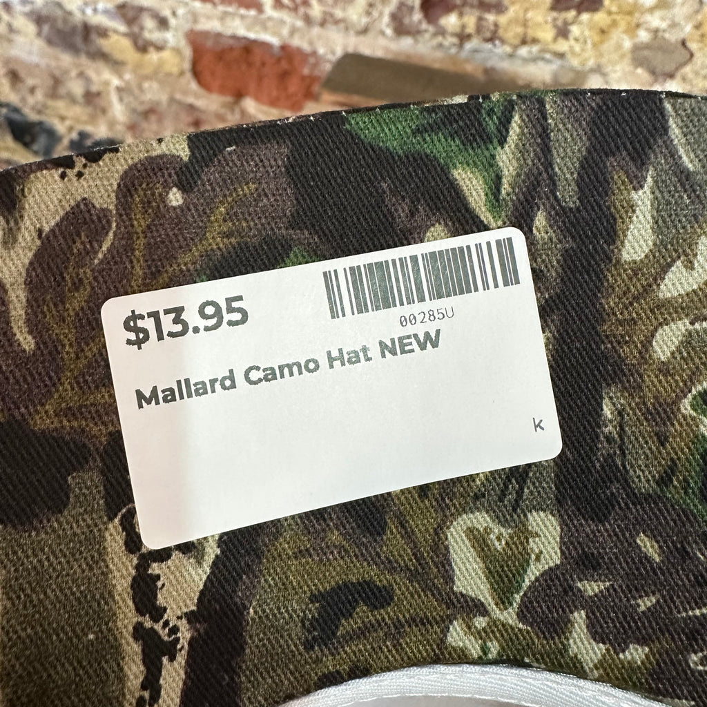 Mallard Hat Camo Cream NEW