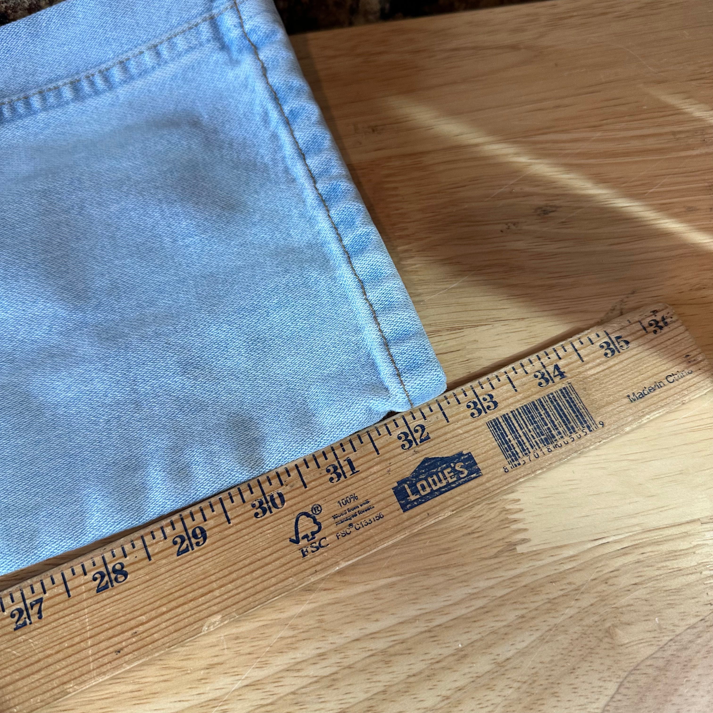 Wrangler Mens 34x34 Light Blue Jeans