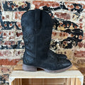 Roper Woman's 9 Black Western Boots