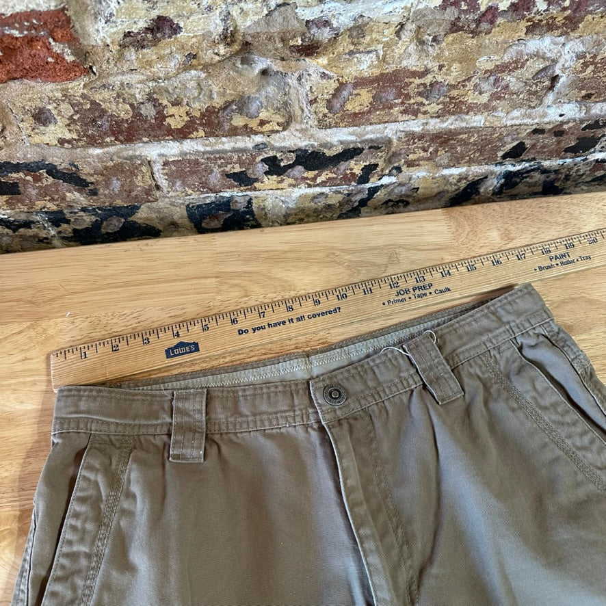 Columbia Shorts Mens 34 Fishing Tan Outdoor Hiking