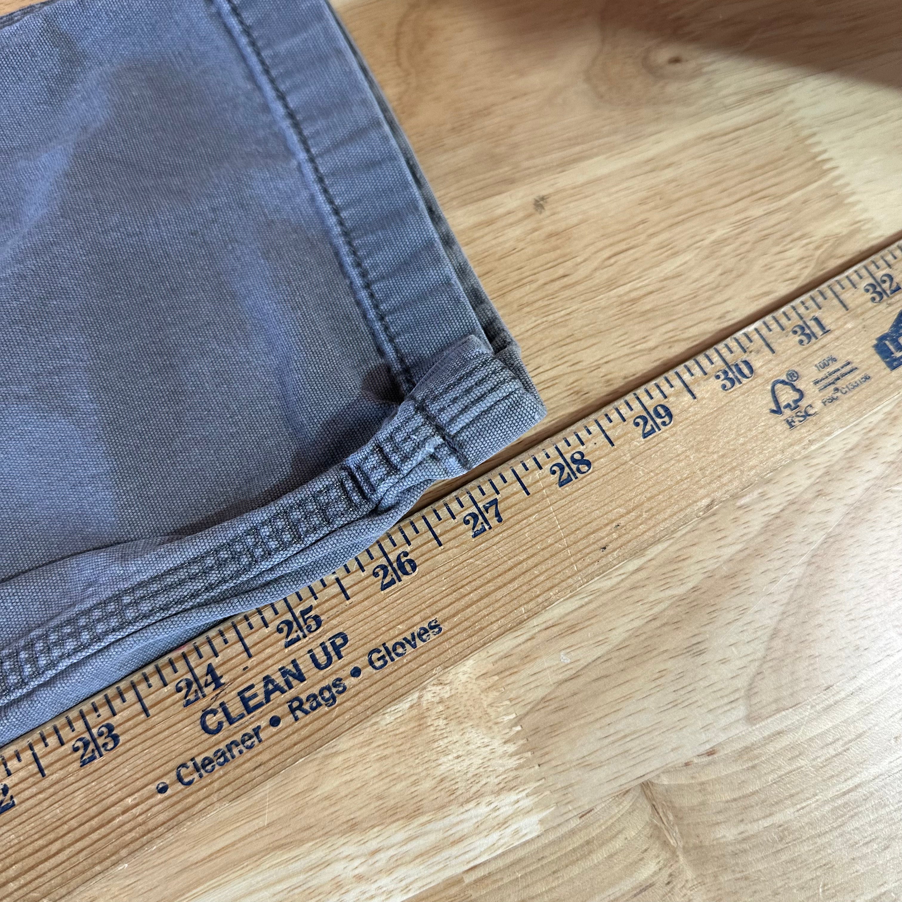 Carhartt Mens 32x30 Gray Pants