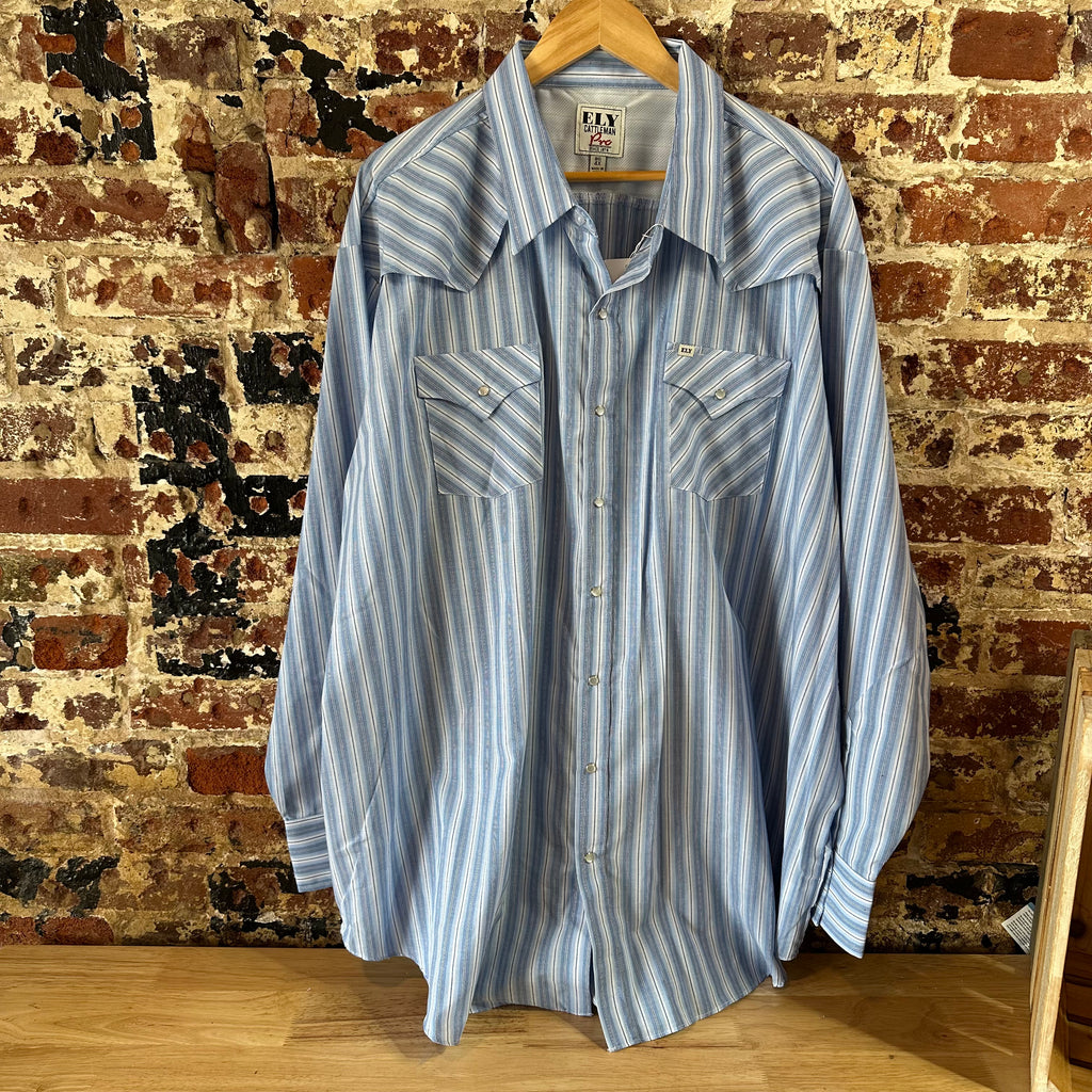 Ely Cattleman Mens 4XL Western Shirt