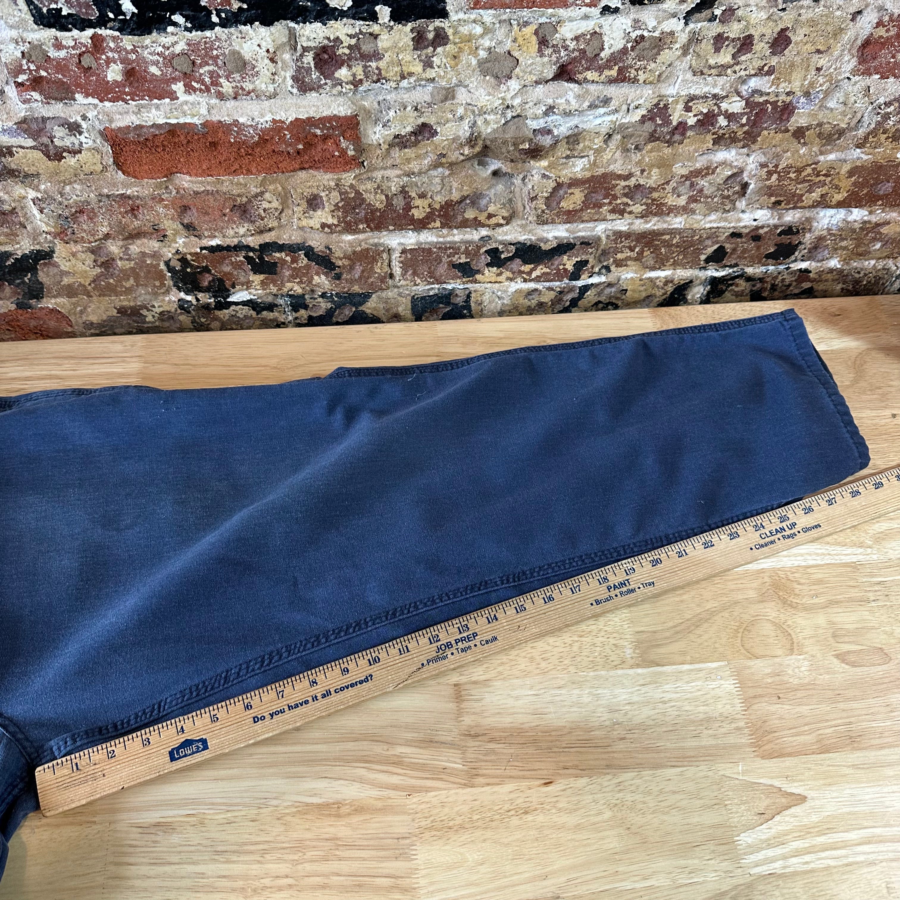 Carhartt Mens 36x30 Blue Pants