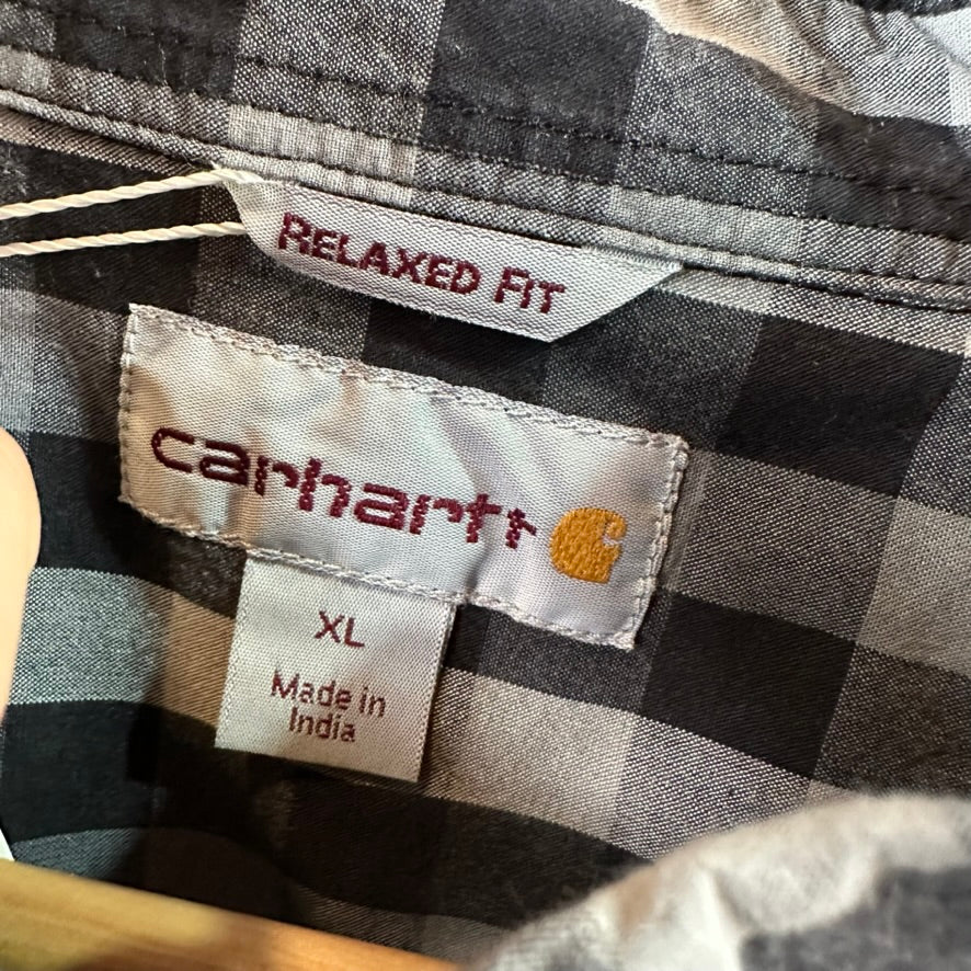 Carhartt Mens XL Long Sleeve Button Up