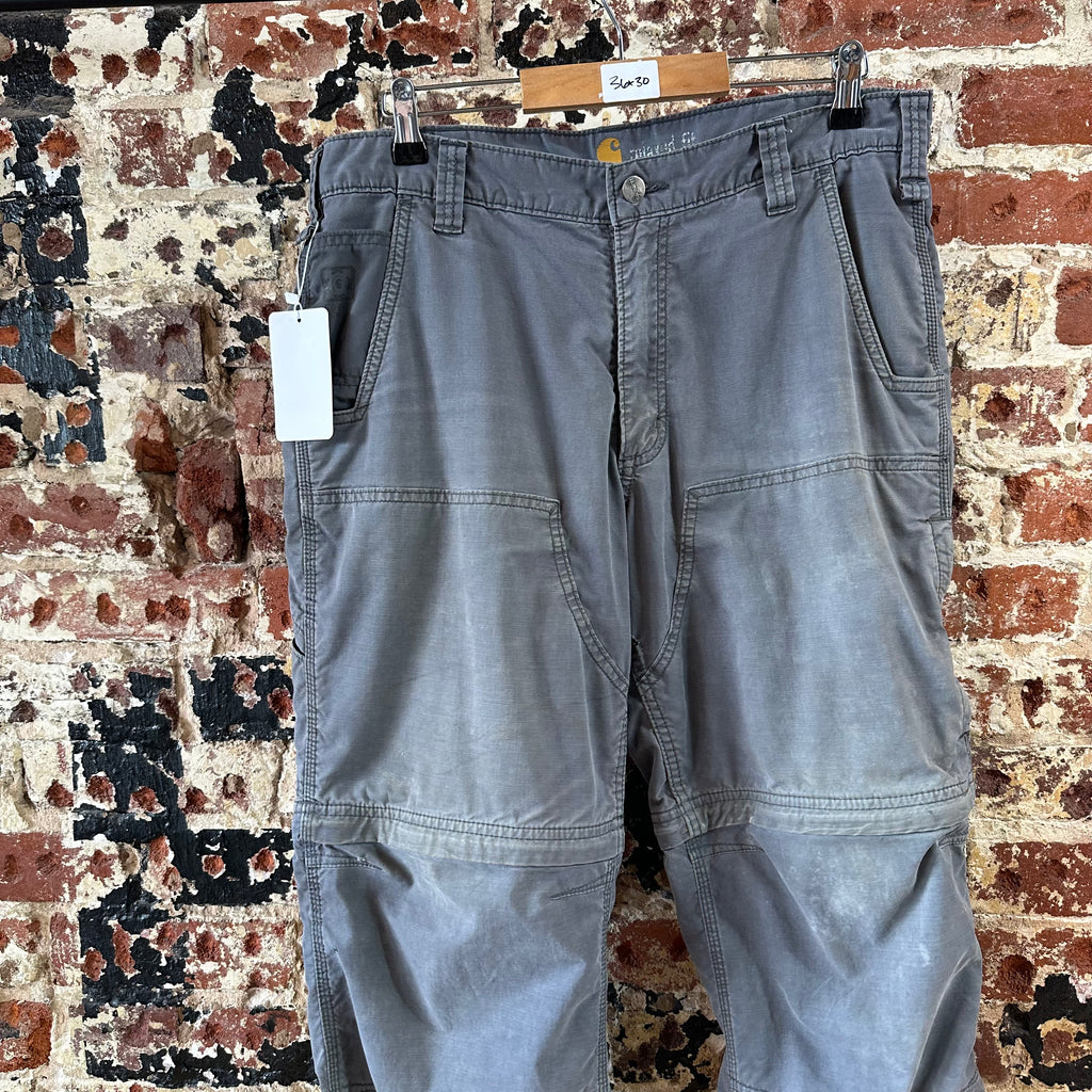 Carhartt Mens 36x30 Gray Pants