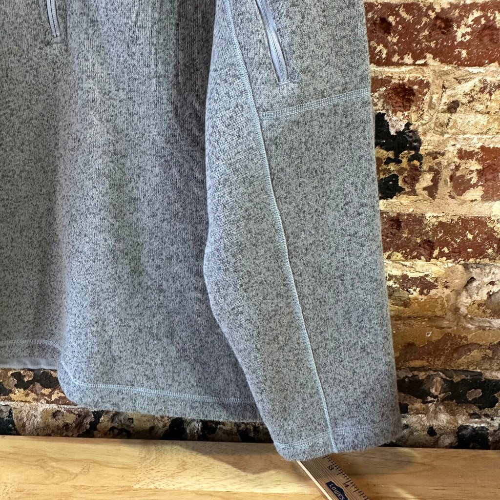 North Face Gray 1/4 Zip Mens 2XL