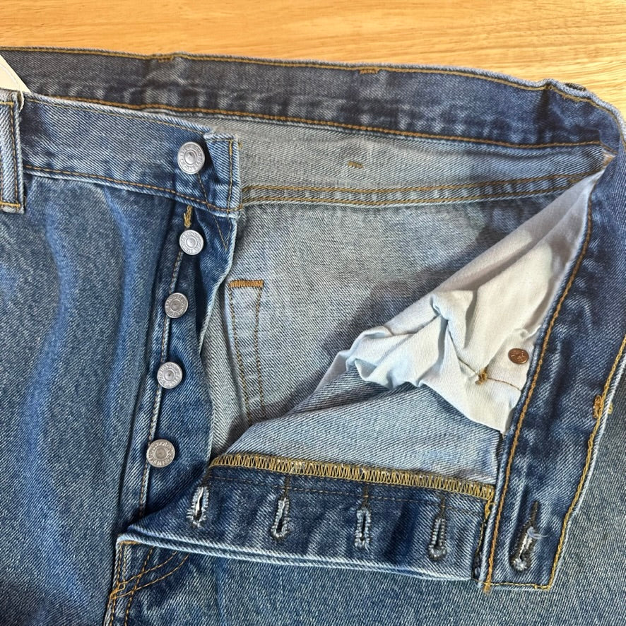 Levi's 501 Mens 38x30 Blue Jeans
