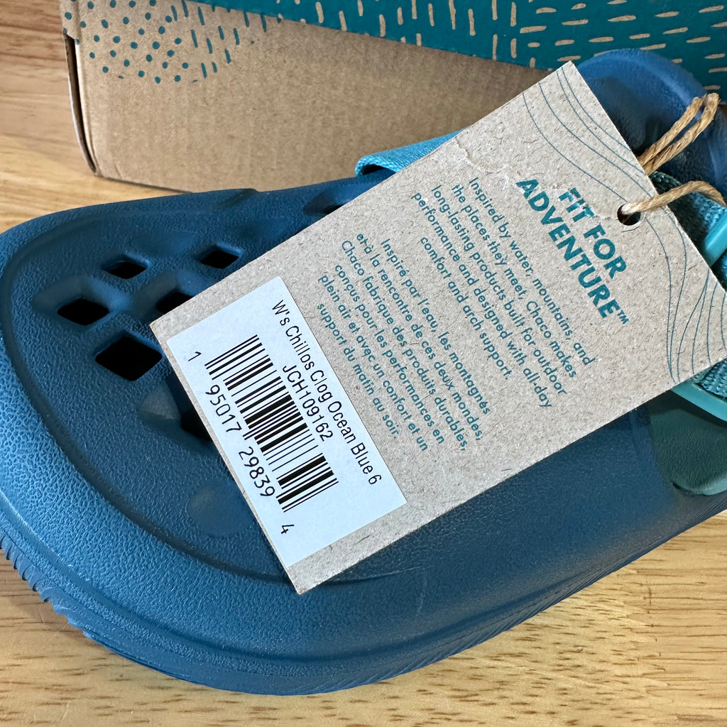 Chaco Chillos Clog Sandal Women's 6 New