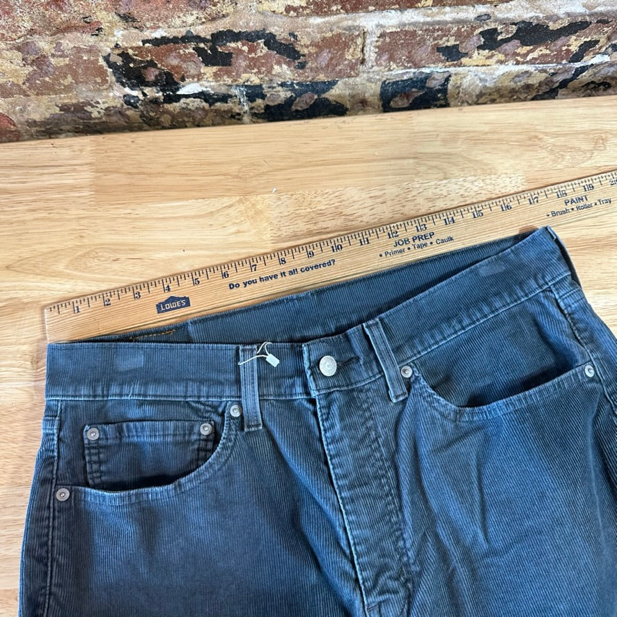 Levi's Mens 34x34 Gray Corduroy Pants