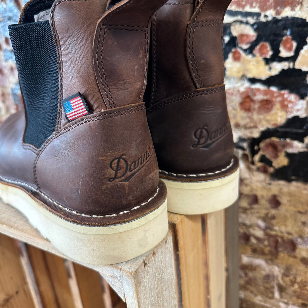 Danner Chelsea Mens 10.5 Brown Boots