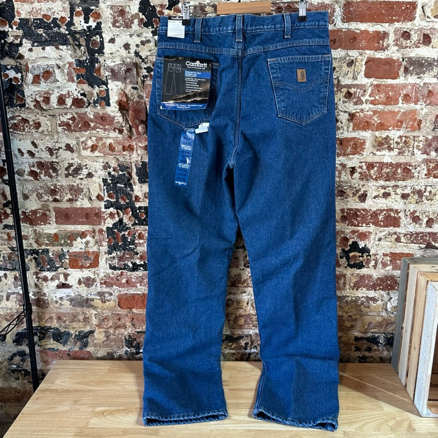 Carhartt B155 DST Lined Jeans Mens 36x36 NEW