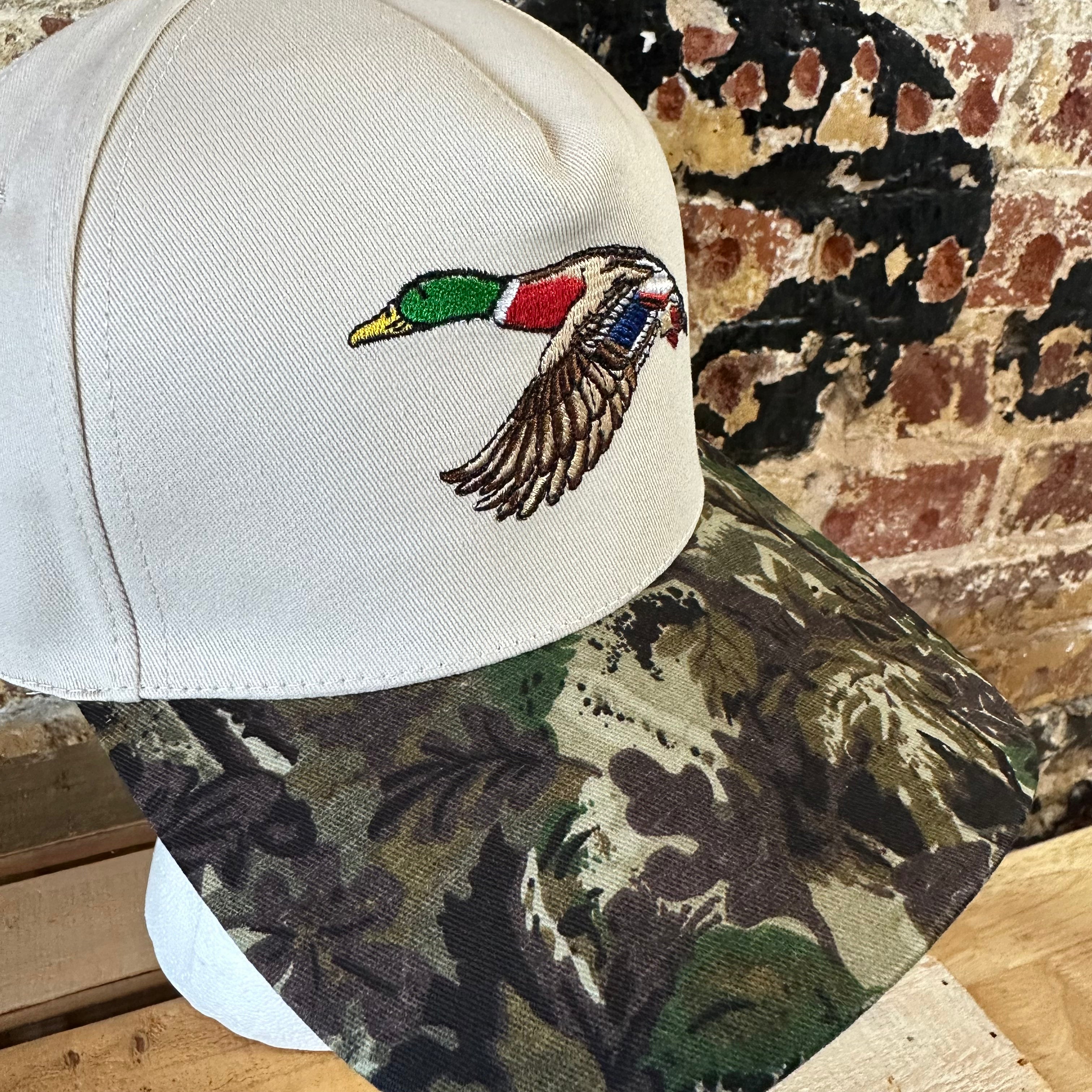 Mallard Hat Camo Cream NEW