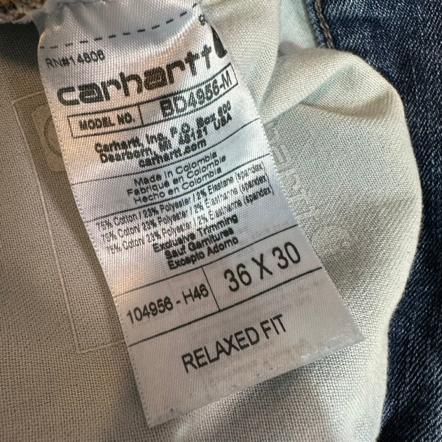 Carhartt Mens 36x30 Jeans