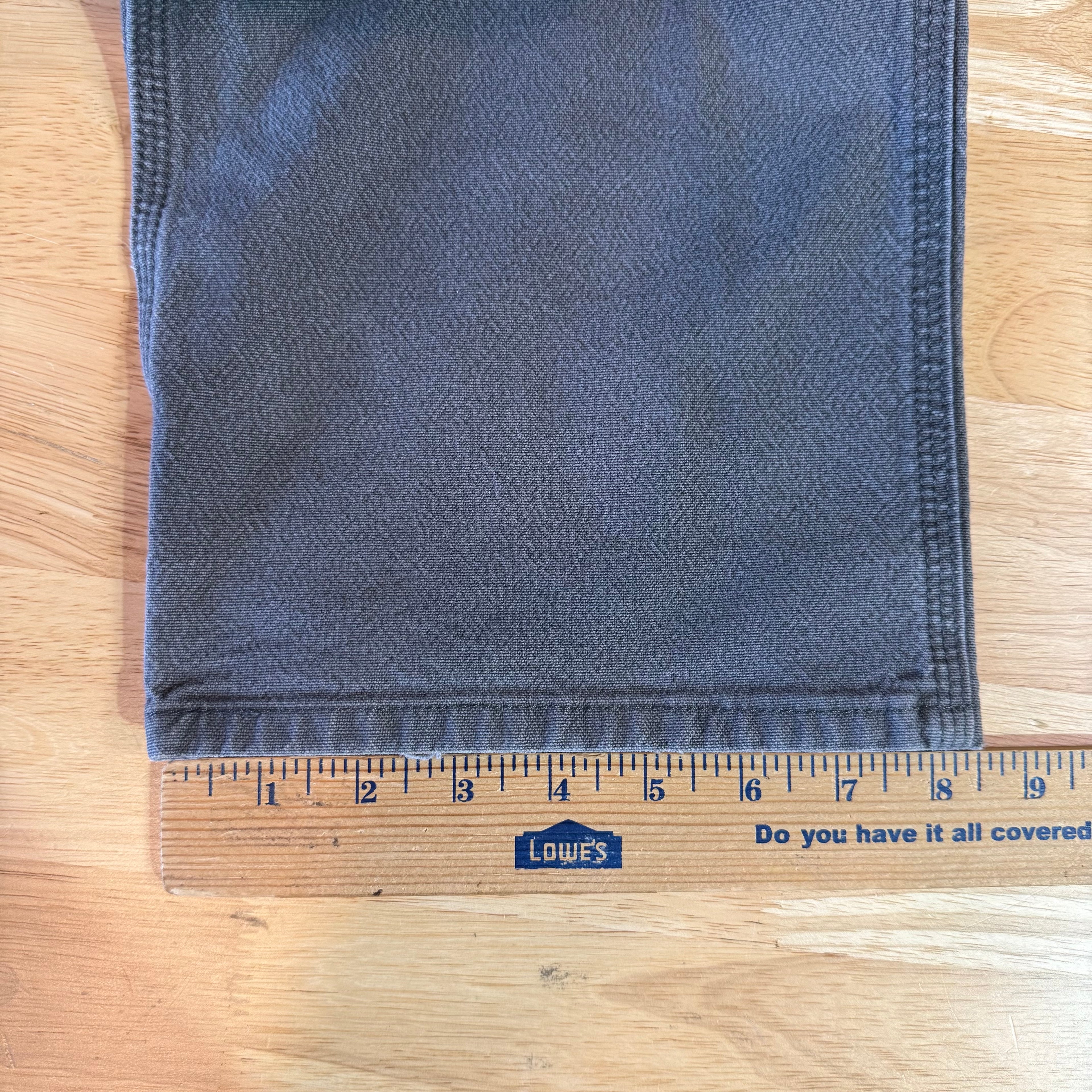 Carhartt Double Knee Gray Pants Mens 36x34