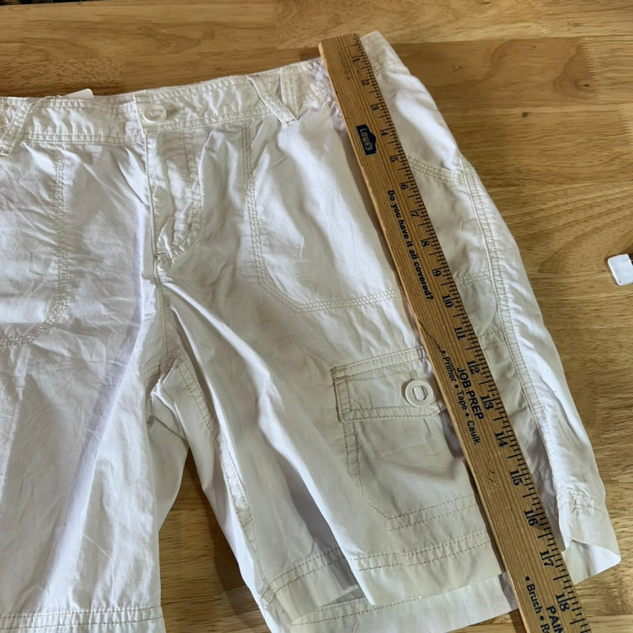 Columbia Womens 10 White Shorts