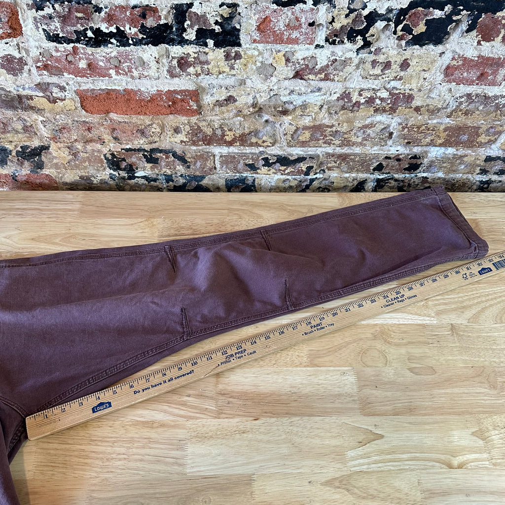 Carhartt Canvas Straight Fit Work Pants Reddish Mens 34x34