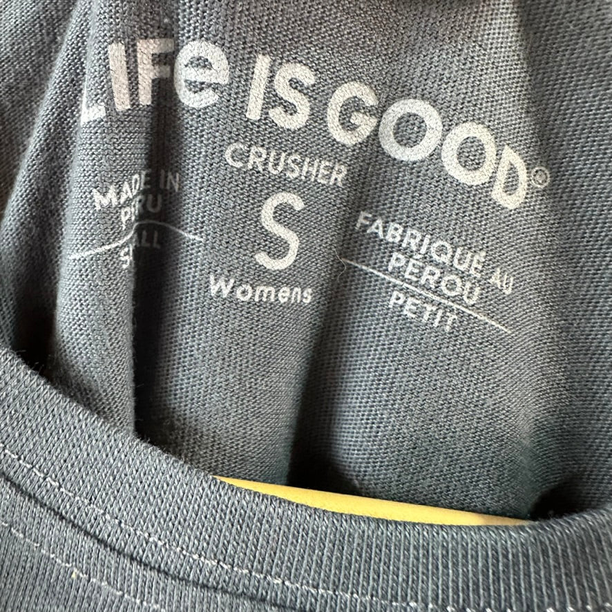 Life is Good Womens Small Short Sleeve T-Shirt