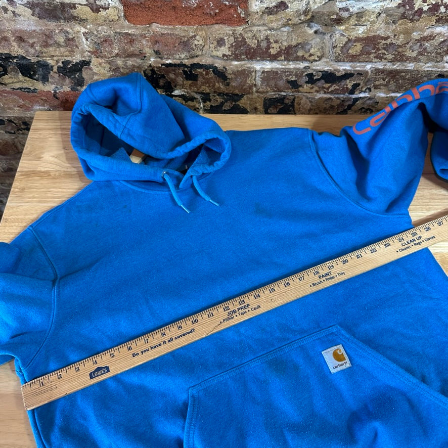 Carhartt Men's Large Blue Hoodie