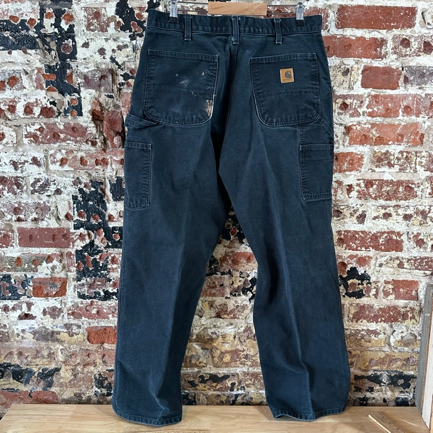 Carhartt B11 BLK Mens 34x32 Black Pants