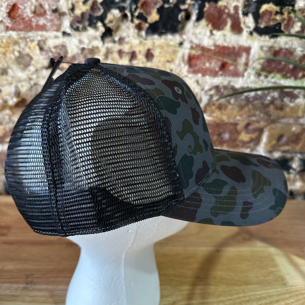 Carhartt Black gray Trucker Snap Mesh Back Hat hunting New