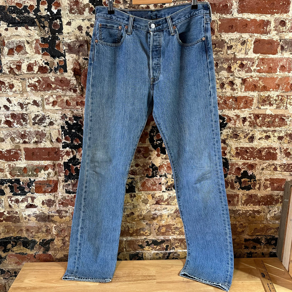 Levi's 501 Mens 33x34 Blue Jeans