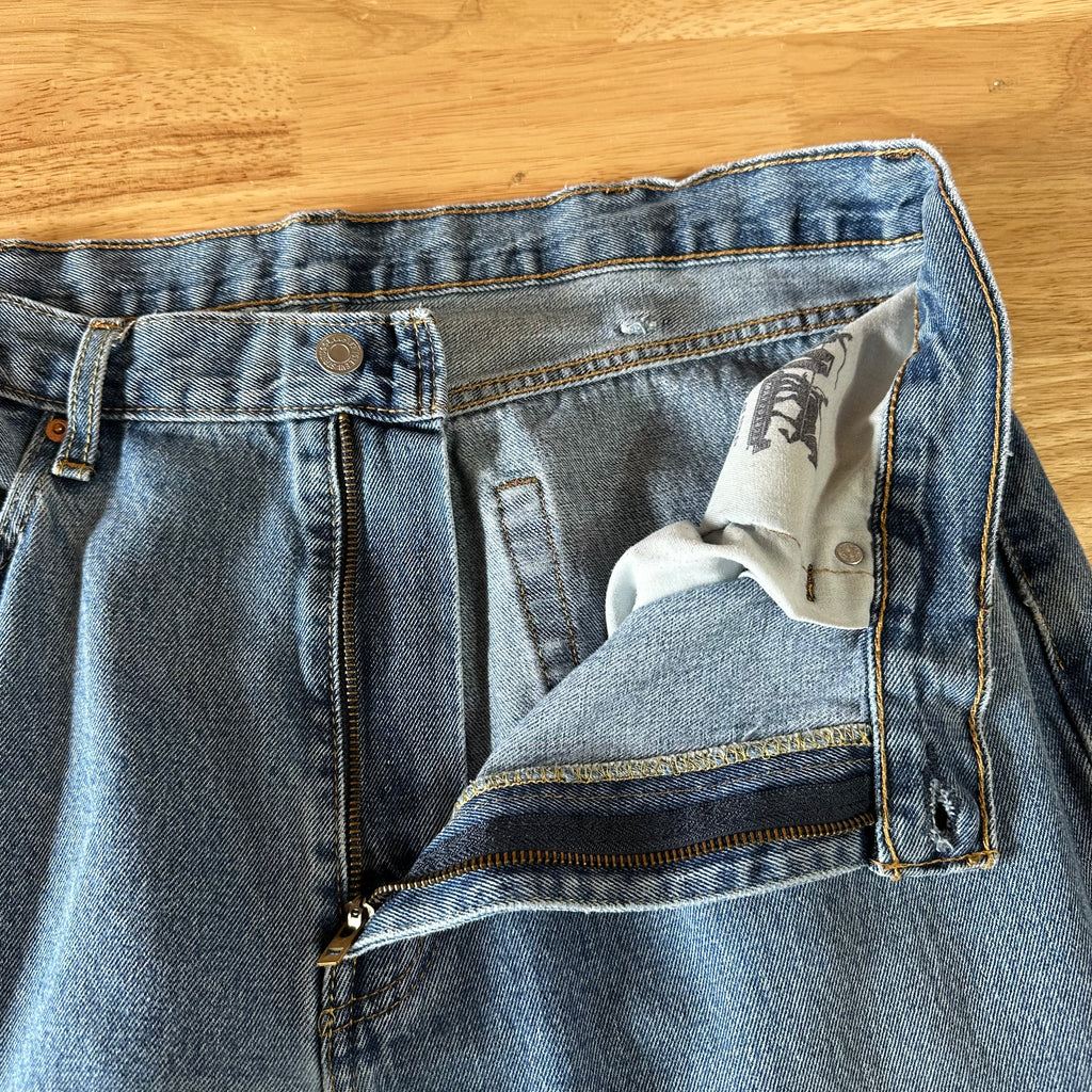 Levi's 550 Mens 38x29 Blue Jeans