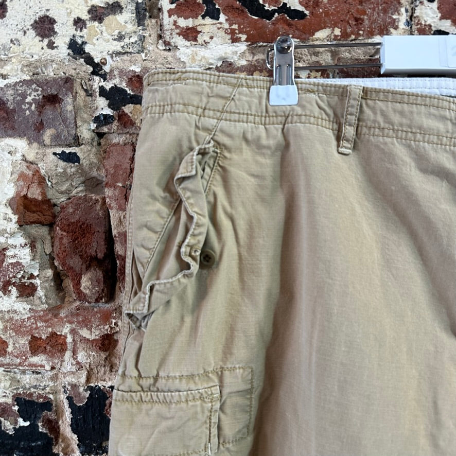 Polo Jeans Company Mens Surplus Cargo Shorts Size 42 Brown