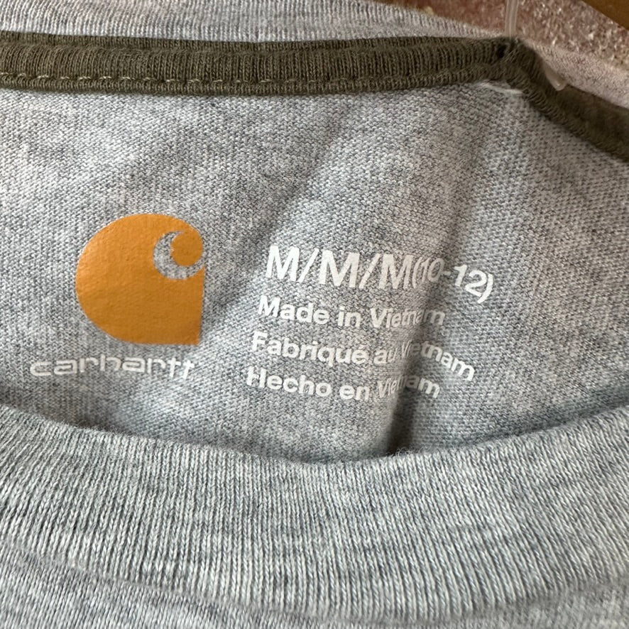 Carhartt Long Sleeve Gray T-Shirt Boys Medium