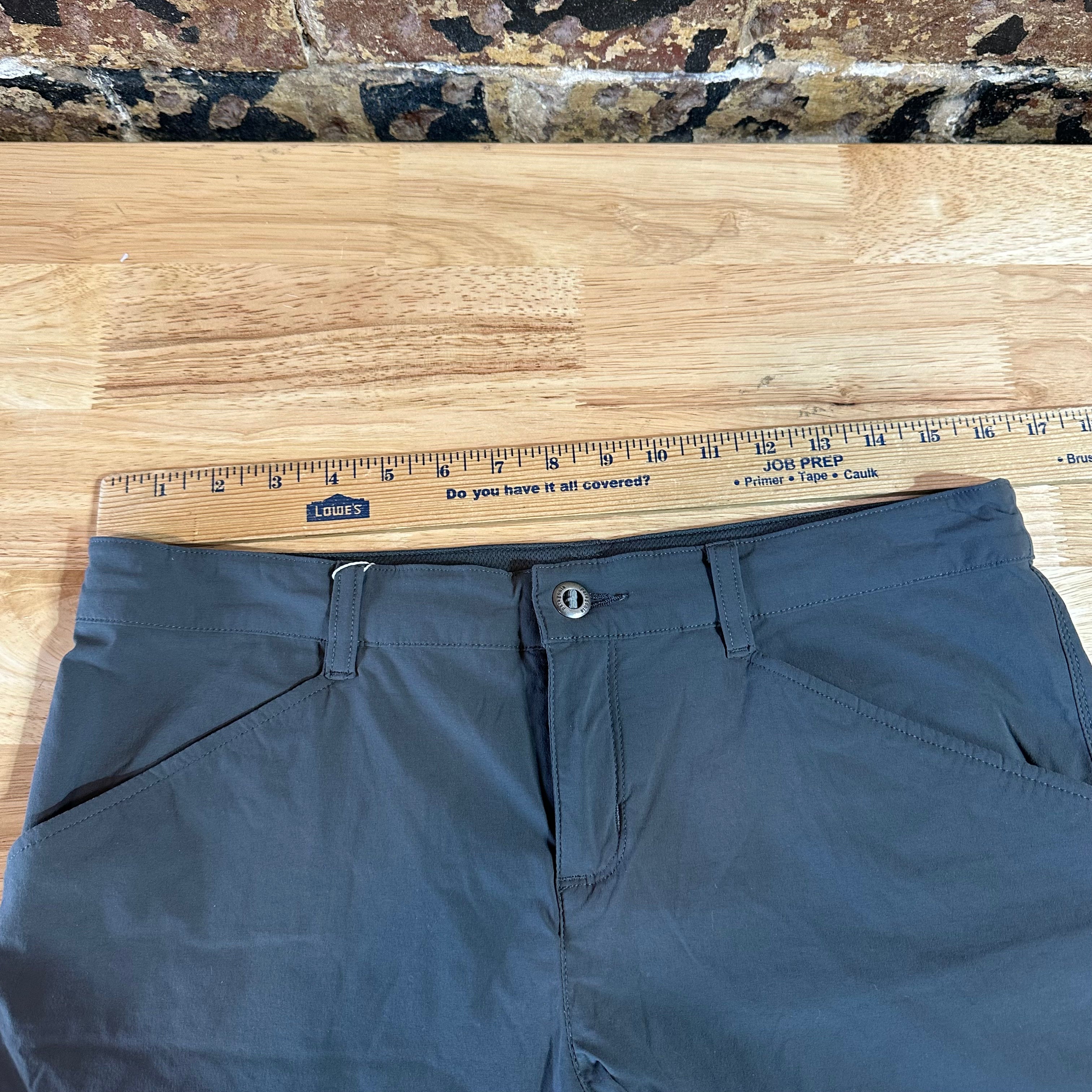 Patagonia Quandary Shorts Women's 8 Gray Lightweight Outdoor Hiking 5" inseam