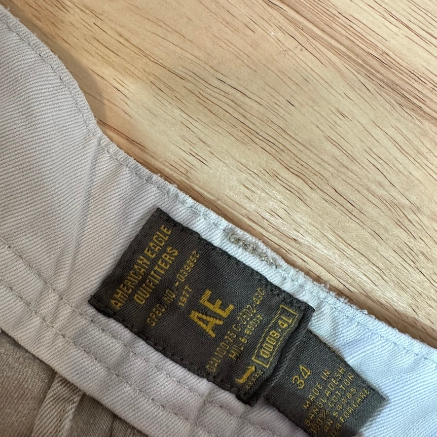 American Eagle Mens 34 Tan Shorts